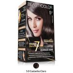 Ficha técnica e caractérísticas do produto Tinta Beautycolor Kit 5.0 Castanho Claro