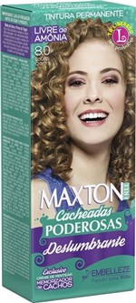 Ficha técnica e caractérísticas do produto Tinta de Cabelo Maxton Free Cacheadas Poderosas Deslumbrante Louro Claro 8.0