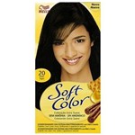 Ficha técnica e caractérísticas do produto Tinta de Cabelo Soft Color Preto 20 35g