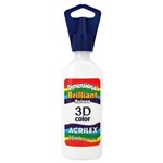 Ficha técnica e caractérísticas do produto Tinta Dimensional Brilhante Relevo 3D 35ml Branco Acrilex
