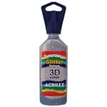 Ficha técnica e caractérísticas do produto Tinta Dimensional 3D Glitter 35ml 202 Prata Acrilex 900685