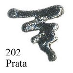 Ficha técnica e caractérísticas do produto Tinta Dimensional Glitter - Acrilex-202-Prata