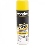 Ficha técnica e caractérísticas do produto Tinta em spray amarela com 400 ml Vonder - caixa com 2 Unidade - Laranja
