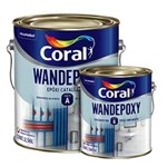 Ficha técnica e caractérísticas do produto Tinta Epoxi Cinza 013 Wandepoxy Brilhante com Catalisador Coral