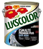 Ficha técnica e caractérísticas do produto Tinta Esmalte Base Agua Fosco Branco Gl / 3,6 L Lukscolor