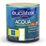 Ficha técnica e caractérísticas do produto Tinta Esmalte Eucatex ACQUA Base Água Acetinado 900ml Branco