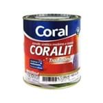Ficha técnica e caractérísticas do produto Tinta Esmalte Sintético 0,9lts Acetinado Coralit Branco Coral