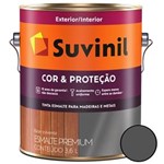 Ficha técnica e caractérísticas do produto Tinta Esmalte Sintético Cor e Proteção Fosco para Madeira e Metal - 3.6 Litros - Grafite Escuro - 53404110