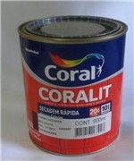 Ficha técnica e caractérísticas do produto Tinta Esmalte Sintetico Coral Coralit3,6 L Preto
