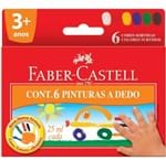 Ficha técnica e caractérísticas do produto Tinta Faber-Castell Pintura a Dedo 6 Cores HT160006
