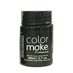Ficha técnica e caractérísticas do produto Tinta Facial Color Make Liquida Profissional 80ml Preto
