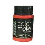 Ficha técnica e caractérísticas do produto Tinta Facial Color Make Liquida Profissional 80ml Vermelho