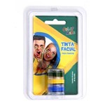 Ficha técnica e caractérísticas do produto Tinta Facial Cremosa Kit com 3 Verde/Amarelo/Azul - Tamanho Único - Amarelo