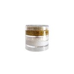 Tinta Facial Glitter Cremoso - Kit com 2 Cores - Tamanho Único - Branco