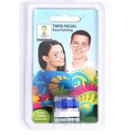 Ficha técnica e caractérísticas do produto Tinta Facial Kit com 2 Azul e Branco - Tamanho Único - Azul