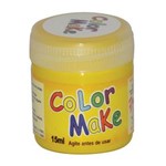 Tinta Facial Liquida Pote 15 Ml - Amarelo - Tamanho Único - Amarelo