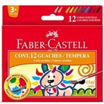 Ficha técnica e caractérísticas do produto Tinta Guache 12 Cores - Faber Castell