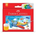 Ficha técnica e caractérísticas do produto Tinta Guache 15 Ml Cada com 6 Cores - Faber Castell Faber Castell