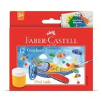 Ficha técnica e caractérísticas do produto Tinta Guache Estojo com 12 Cores Faber-Castell
