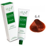 Ficha técnica e caractérísticas do produto Tinta Keune So Pure 60ml - Cor 6.4 - Louro Escuro Cobre