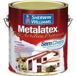 Ficha técnica e caractérísticas do produto Tinta Látex Metalatex Acrílica Semi Brilho 3,6l Branco Sherwin Williams