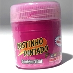 Ficha técnica e caractérísticas do produto Tinta liquida para pintura facial Rosa flúor 15 ml