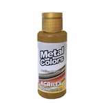 Ficha técnica e caractérísticas do produto Tinta Metal Colors Acrílica 60ML Bronze 556 Acrilex