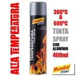 Ficha técnica e caractérísticas do produto Tinta Spray Alta Temperatura Alumínio - Mundial Prime