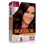 Ficha técnica e caractérísticas do produto Tintura Biocolor Coloração Creme Marrom Escuro 4.7 Mini Kit