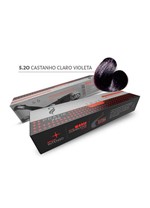 Ficha técnica e caractérísticas do produto Kit 10 Tinturas Cabelo Pratik Pro 5.20 Castanho Claro Violet