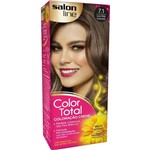 Ficha técnica e caractérísticas do produto Tintura Color Total Salon Line Louro Médio Acinzentado 7.1