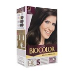 Tintura Creme Biocolor Beleza Absoluta Niasi Louro Cinza Moderno 6.1