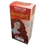 Ficha técnica e caractérísticas do produto Tintura Creme Henna Hennfort Acaju 60Ml