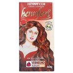 Ficha técnica e caractérísticas do produto Tintura Creme Henna Hennfort Vermelho 60Ml