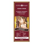 Ficha técnica e caractérísticas do produto Tintura Creme Henna Surya Chocolate 70ml - Vedic Hindus