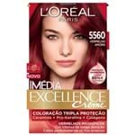 Ficha técnica e caractérísticas do produto Tintura Creme Imédia Excellence L'oréal Vermelho Amora 5560 Kit