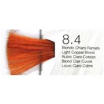 Tintura Designer Color Cinzas Tec Italy 90gr - 8.4 Louro Claro Cobre