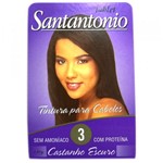 Tintura em Tablete Santantonio - Cor 3 Castanho Escuro - Coferli Cosmeticos