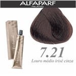 Ficha técnica e caractérísticas do produto Tintura Evolution Of The Color Alfaparf 60ml - 7.21 - Lour Méd Iris Cinz