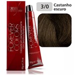 Tintura Forever Liss 5.0 Castanho Escuro - 50G