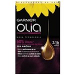 Ficha técnica e caractérísticas do produto Tintura Garnier Olia 3.16 Acaju Purpura