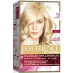 Ficha técnica e caractérísticas do produto Tintura Imédia Excellence Creme L'Oréal - Nº 10 Louro Claríssimo - Loreal - Dpgp - Hpc