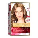 Ficha técnica e caractérísticas do produto Tintura Imédia Excellence Creme L'oréal - Nº 7.11 Louro Cendre Natural