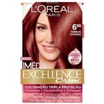 Tintura Imédia Excellence L`Oréal Creme 6.66 Louro Vermelho Acetinado