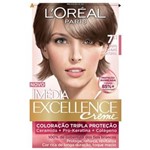 Ficha técnica e caractérísticas do produto Tintura Imédia Excellence L`Oréal Creme 7.11 Louro Natural
