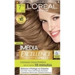 Ficha técnica e caractérísticas do produto Tintura Imédia Excellence L`Oréal Express 7.13 Loiro Avelã