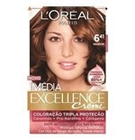 Ficha técnica e caractérísticas do produto Tintura Imédia Excellence L'Oréal Creme 6.41 Marrom - Garnier