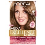 Ficha técnica e caractérísticas do produto Tintura Imédia Excellence L'Oréal Creme 6.3 Castanho Dourado