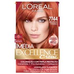Ficha técnica e caractérísticas do produto Tintura Imédia Excellence L'Oréal Creme 7774 Vermelho Pimenta