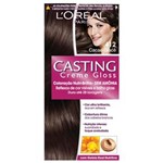Ficha técnica e caractérísticas do produto Tintura L`Oréal Casting Gloss 412 Cacau Glacê